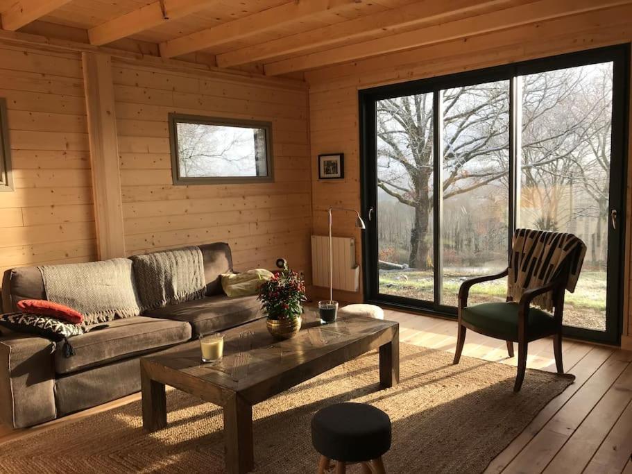 Maison De Bois En Pleine Nature A 20 Min De Beaune Montceau-et-Echarnant Exteriér fotografie