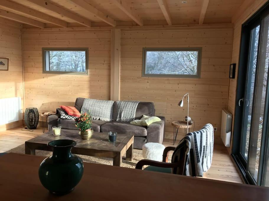 Maison De Bois En Pleine Nature A 20 Min De Beaune Montceau-et-Echarnant Exteriér fotografie