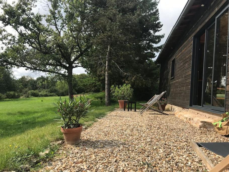 Maison De Bois En Pleine Nature A 20 Min De Beaune Montceau-et-Echarnant Exteriér fotografie